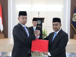 Estafet Kepemimpinan Baru di Rutan Kelas I Bandar Lampung, Kanwil Ditjenpas Lampung Lantik Sejumlah Pejabat