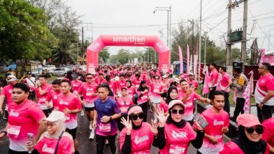 XLSMART Gelar SMARTFREN Fun Run 2025 di Bengkulu, Perkuat Konektivitas Layanan Data SMARTFREN yang Semakin Luas