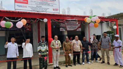TDM Motor Resmikan AHASS Teaching Factory di SMK Ma’arif Purbolinggo