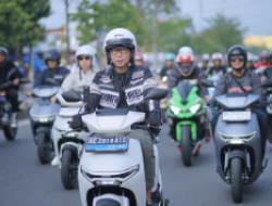 Ratusan Biker Ramaikan Sunday Morning Ride, Gubernur Lampung Dorong Promosi Wisata dan Edukasi Safety Riding
