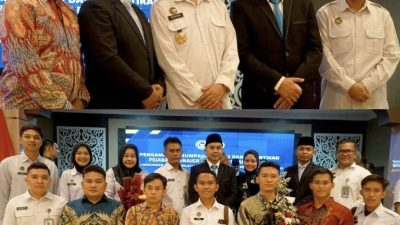 Karutan Enang Iskandi dan Ka KPR Rutan Dumai Resmi Dilantik