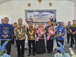 Kakanwil Ditjenpas Lampung Hadiri Acara Lepas Sambut Kepala Lapas Narkotika Kelas IIA Bandar Lampung