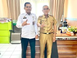 Dorong Transformasi Digital, Kepala LPKA Palu Sambangi Dinas Perpustakaan dan Kearsipan Sulteng Bahas Program E-Library