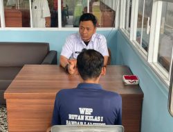 Kegiatan Konsultasi Registrasi di SELAT WARNA Rutan Kelas I Bandar Lampung