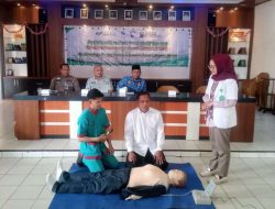 Jasa Raharja Wilayah Lampung Gelar Pelatihan Penanganan Gawat Darurat di Kecamatan Jati Agung Lampung Selatan