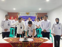 Bergerak Serentak, Kepala Lapas Brebes Beserta Jajaran Teken dan Dukung Komitmen Bersama