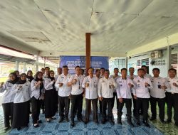 Kalapas Mukhlisin Fardi Beserta Pejabat Struktural  Lapas Muara Tebo Laksanakan Penandatanganan Komitmen Bersama, Berantas Halinar di Lingkungan Pemasyarakatan