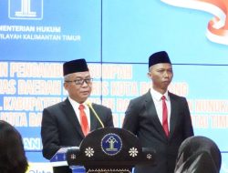 Kakanwil Ikmal Idrus Lantik Anggota MPDN, PPNS dan Notaris Pengganti Perkuat Penegakan Hukum dan Pelayanan Publik