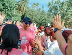 Ikuti Pinktober Run 2025, Gubernur Mirza Ajak Masyarakat Waspadai Kanker Payudara Lewat Gaya Hidup Sehat