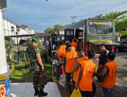 Rutan Kelas I Bandar Lampung Laksanakan Mutasi Warga Binaan ke Sejumlah UPT Pemasyarakatan di Wilayah Lampung