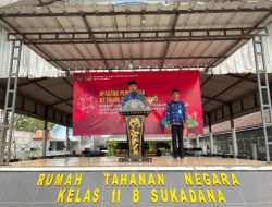 Rutan Sukadana Kobarkan Semangat Persatuan Lewat Upacara Peringatan Hari Sumpah Pemuda ke-97