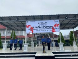 Semangat Sumpah Pemuda Bergema di Balik Jeruji, Rutan Kelas I Bandar Lampung Gelar Upacara ke-97 dengan Khidmat