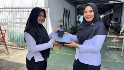 Penuhi Hak Makan Warga Binaan, Lapas Perempuan Bandar Lampung Bagikan Ompreng dan Wadah Minum