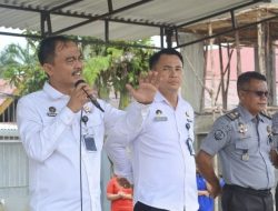 Mukhlisin Fardi Resmi Jabat Kepala Lapas Muara Tebo, Kalapas Lama Berpamitan Kepada Warga Binaan dengan Penuh Haru dan Kekeluargaan