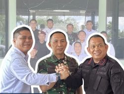Perkuat Sinergi Antar APH, Kalapas Porman Siregar Kunjungi Kodim 0315/Tanjungpinang