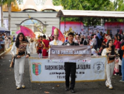 Marching Band Gita Praja Saburai Pemprov Lampung Raih Juara Umum Kejurnas Marching Band Piala Kemenpora RI 2025 Dinas Kominfotik Provinsi Lampung