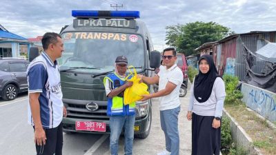 LPKA Palu Tebar Kebaikan, Bantuan Sosial Jadi Bukti Nyata Pelaksanaan 13 Program Akselerasi Kemenimipas
