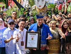 1.500 Penari Pecahkan Rekor Dunia MURI, Tari Tuping Lampung Selatan Catat Sejarah Dunia