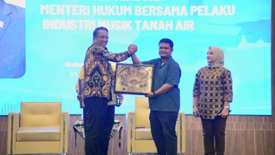 Dapat Dukungan Masyarakat Musik, Kemenkum Rangkul Pelaku Industri untuk Perbaikan Tata Kelola Royalti