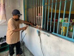 Perbaikan Teralis Kamar Hunian dan Pintu P2U, Lapas Perempuan Bandar Lampung Pastikan Keamanan Tetap Optimal
