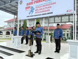 Terus Bergerak Lanjutkan Perjuangan, Rutan Bandar Lampung Kobarkan Semangat Kepahlawanan