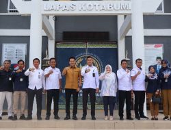 Kalapas Kelas IIA Kotabumi Terima Audiensi Ketua KPU Lampung Utara Bahas Sinergitas Pelaksanaan Pemilu di Lapas