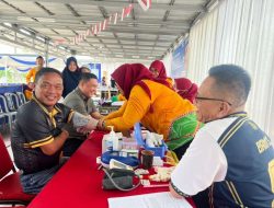 Hari Bhakti Kemenimipas ke-1, Kalapas Narkotika Bandar Lampung Berpartisipasi Dalam Aksi Donor Darah