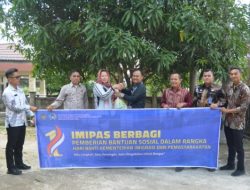 Kepala Lapas Muara Tebo Bagikan Kebahagiaan Lewat Aksi Sosial IMIPAS Berbagi Dalam Semarak Hari Bakti Kemenimipas
