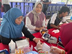 Lapas Perempuan Bandar Lampung Ikut Donor Darah dan Pemeriksaan Kesehatan Gratis Warnai Hari Bhakti Kemenimipas