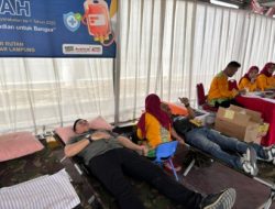 Karutan Sukadana Farizal Antony Bersama Kanwil Ditjenpas Lampung Gelar Aksi Donor Darah untuk Pengabdian Bangsa