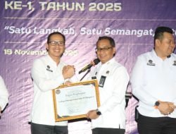 Sukses ! Kepala Lapas Banyuasin Terima Penghargaan Satker dengan Program Ketahanan Pangan Terbaik Pada Momen Hari Bakti Kemenimipas Ke-1