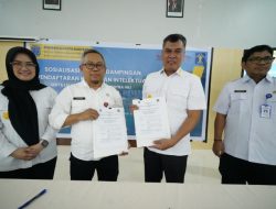 Kanwil Kemenkum Kaltim Bersama Bapperida Bontang Resmikan Sentra HKI untuk Perkuat Layanan dan Inovasi Daerah