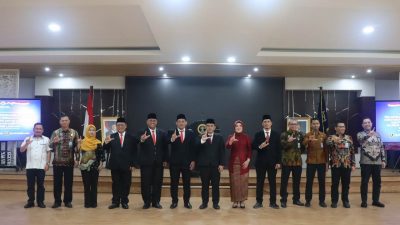 Plt Kakanwil Kemenkum Lampung Lantik 3 PPNS dan 2 Anggota PAW MPD di Provinsi Lampung