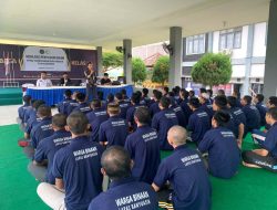 Lapas Kelas IIA Banyuasin Gandeng LCC Gelar Penyuluhan Hukum Bagi Warga Binaan