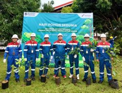 Pertamina Patra Niaga Regional Sumbagsel Peringati Hari Pohon Sedunia Dengan Aksi Hijau di Pulau Baai