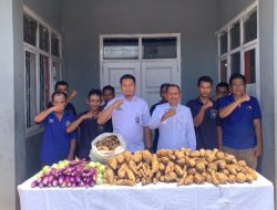 Dukung Ketahanan Pangan Nasional, Lapas Way Kanan Panen Raya Mantang dan Terong Ungu