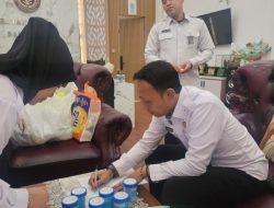 Rutan Kelas I Palembang Gelar Tes Urine Bagi Pegawai