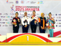 Lampung Tembus Peringkat 10 Nasional di POPNAS XVII 2025, Torehkan 8 Medali Emas Dinas Kominfotik Provinsi Lampung