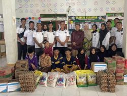 Semarak Hari Bakti Kemenimipas, Lapas Kotaagung Tebar Kepedulian Lewat Bakti Sosial