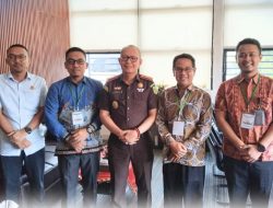 Kajari Subari Kurniawan Terima Kunjungan ATR/BPN Tanggamus Dalam Memperkuat Sinergi dan Koordinasi