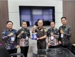 Perkuat Sinergitas Antar Lembaga, Kepala Kejari Subari Kurniawan Terima Audiensi Bersama Bawaslu Tanggamus