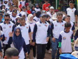 Ribuan Masyarakat Mesuji Ikuti Jalan Sehat Bersama Gubernur Lampung, Peringati HUT ke-17 Kabupaten Mesuji