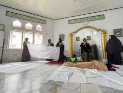 Lapas Perempuan Gelar Praktik Pengurusan Jenazah Secara Syariat Islam Bersama Dewan Dakwah Lampung