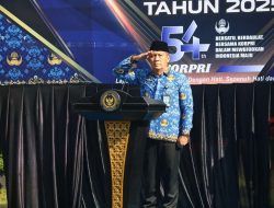 Lapas Cibinong Laksanakan Upacara Peringatan HUT Ke-54 KORPRI, Bersatu dan Berdaulat Menuju Indonesia Maju