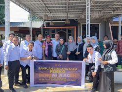 Kanwil Ditjen Imigrasi Aceh Salurkan Bantuan untuk Korban Banjir Bandang di Pidie Jaya