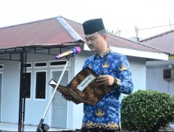 Kepala Lapas Kelas IIB Muara Tebo Pimpin Upacara Peringatan Hari Bela Negara Ke-77