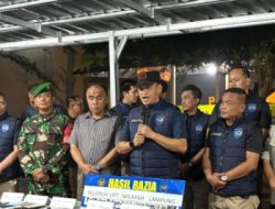 Kakanwil Jalu Yuswa Panjang Pimpin Razia dan Apel Siaga Gabungan di Lapas Narkotika Bersama APH dan UPT Pemasyarakatan se-Lampung