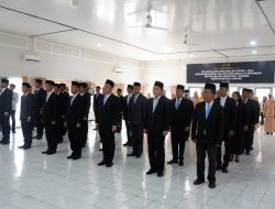 Lapas Kelas I Bandar Lampung Jadi Tuan Rumah Pelantikan Pejabat, Kakanwil Ditjenpas Lampung Tegaskan Sempurnakan Kinerja dan Jangan Khianati Sumpah Jabatan