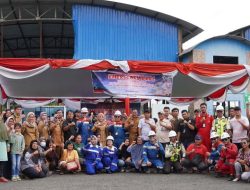 Pertamina Patra Niaga Regional Sumbagsel Perkuat Kesiapsiagaan Darurat Bersama Warga Pasar Lama Lahat