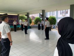 Apel Perdana 2026, Kalapas Banyuasin Dorong Inovasi dan Peningkatan Kinerja Pegawai